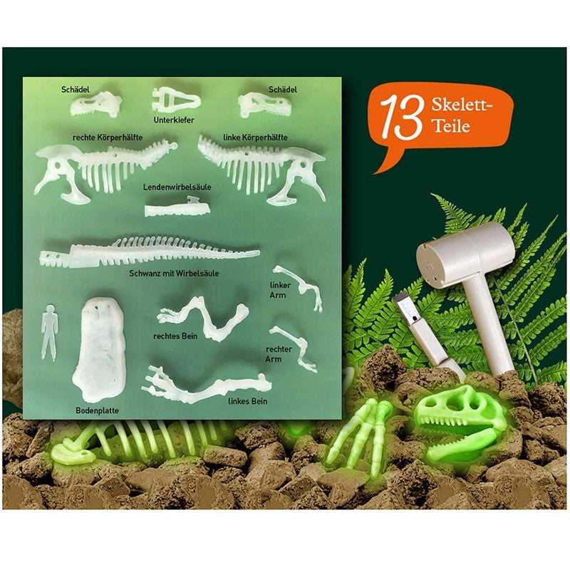 KOSMOS Stem Experiment Kit Fun Science Glow in the Dark T. REX | Isetan KL Online Store