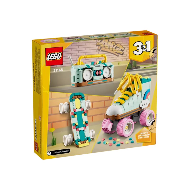 LEGO 31148 Retro Roller Skate | Isetan KL Online Store