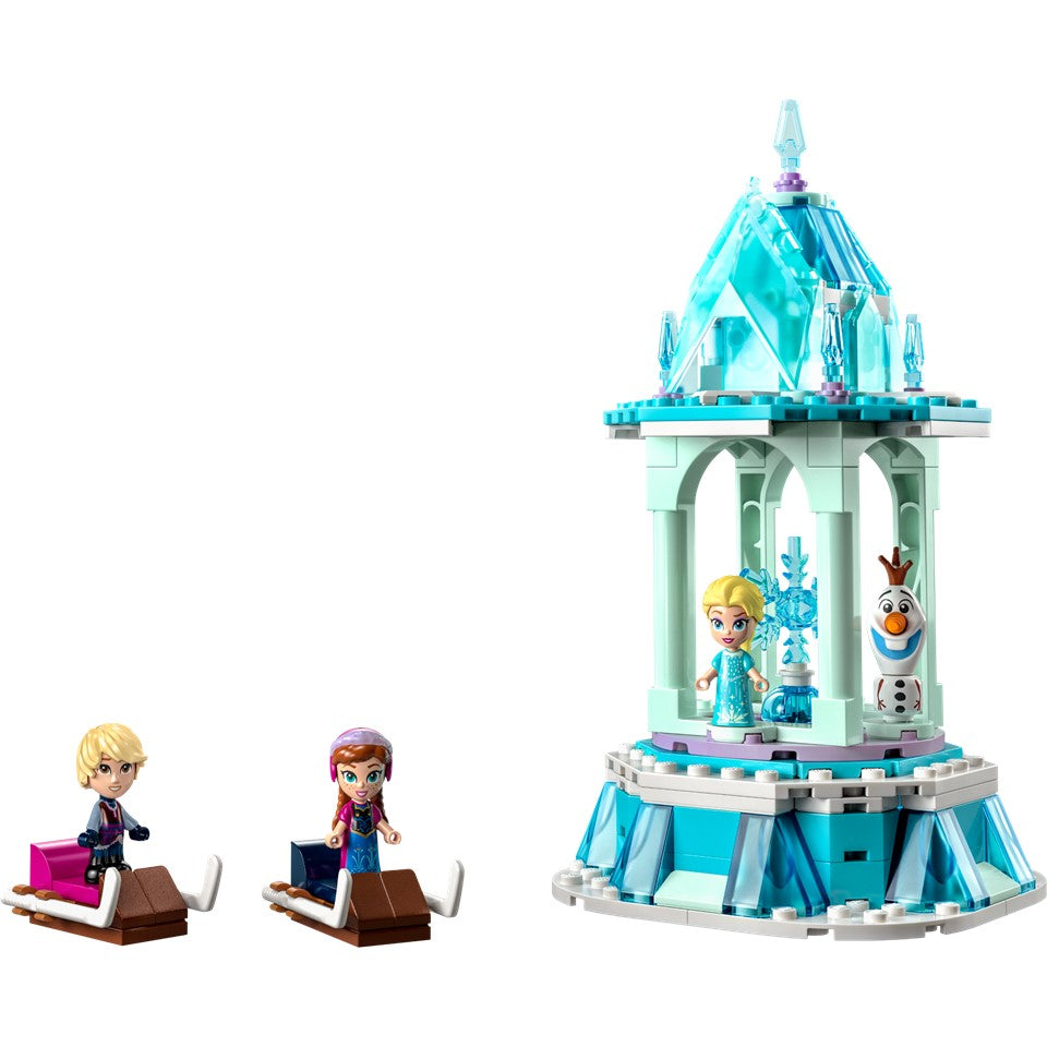 LEGO 43218 Anna and Elsa's Magical Merry-Go-Round | Isetan KL Online Store