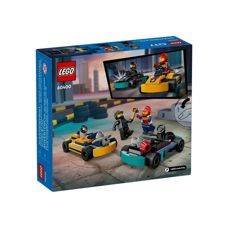 LEGO 60400 Go-Karts and Race Drivers | Isetan KL Online Store