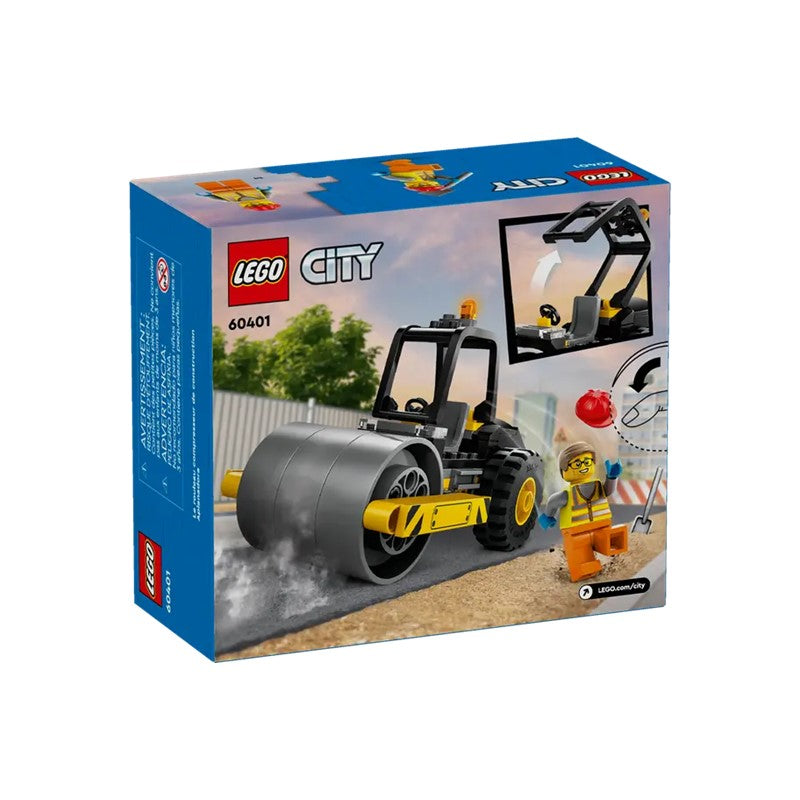 LEGO 60401 Construction Steamroller | Isetan KL Online Store