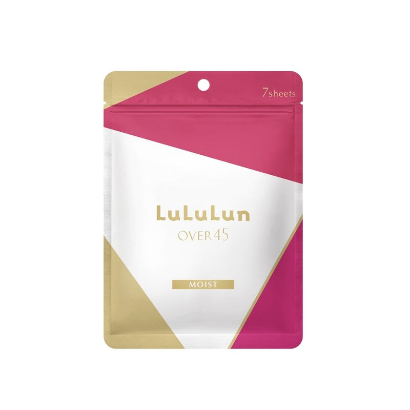 LULULUN Face Mask Over 45 Moist (Camellia Pink) 7s | Isetan KL Online Store