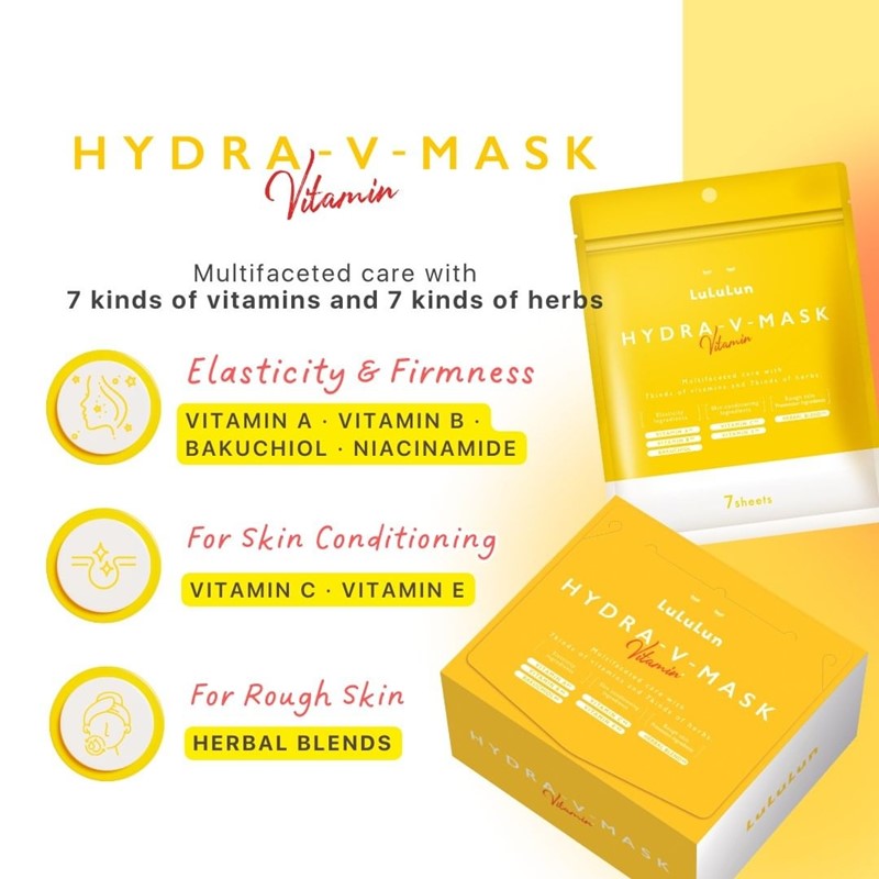 LULULUN Hydra V Face Mask 7s | Isetan KL Online Store