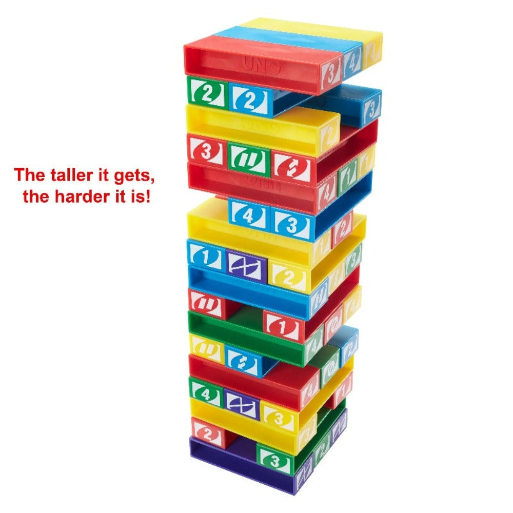 MATTEL GAMES 43535 Uno Stacko | Isetan KL Online Store