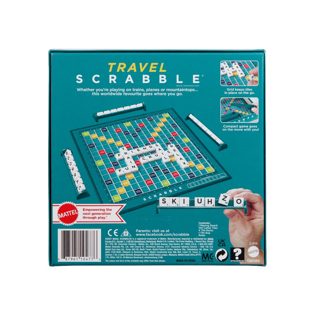 MATTEL GAMES CJT11 Scrabble Travel | Isetan KL Online Store