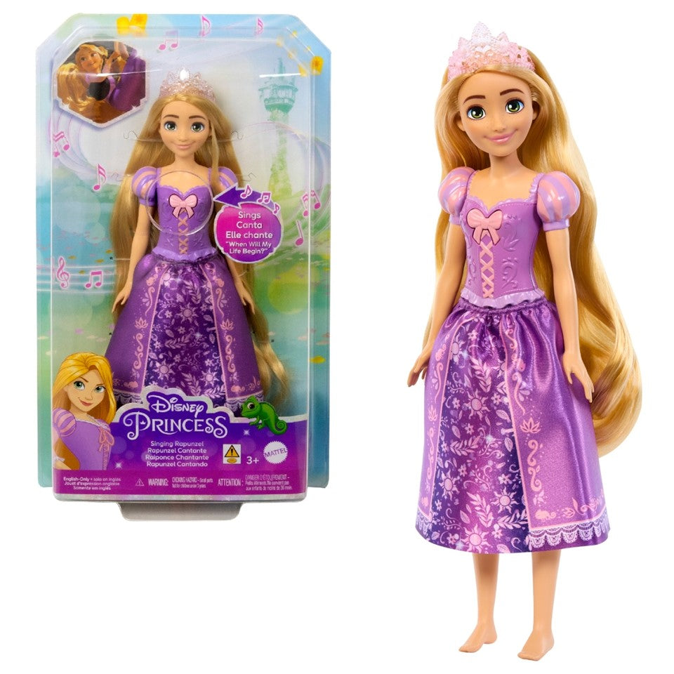 MATTEL GAMES HPD41 Disney Princess Singing Doll Rapuntzel | Isetan KL Online Store