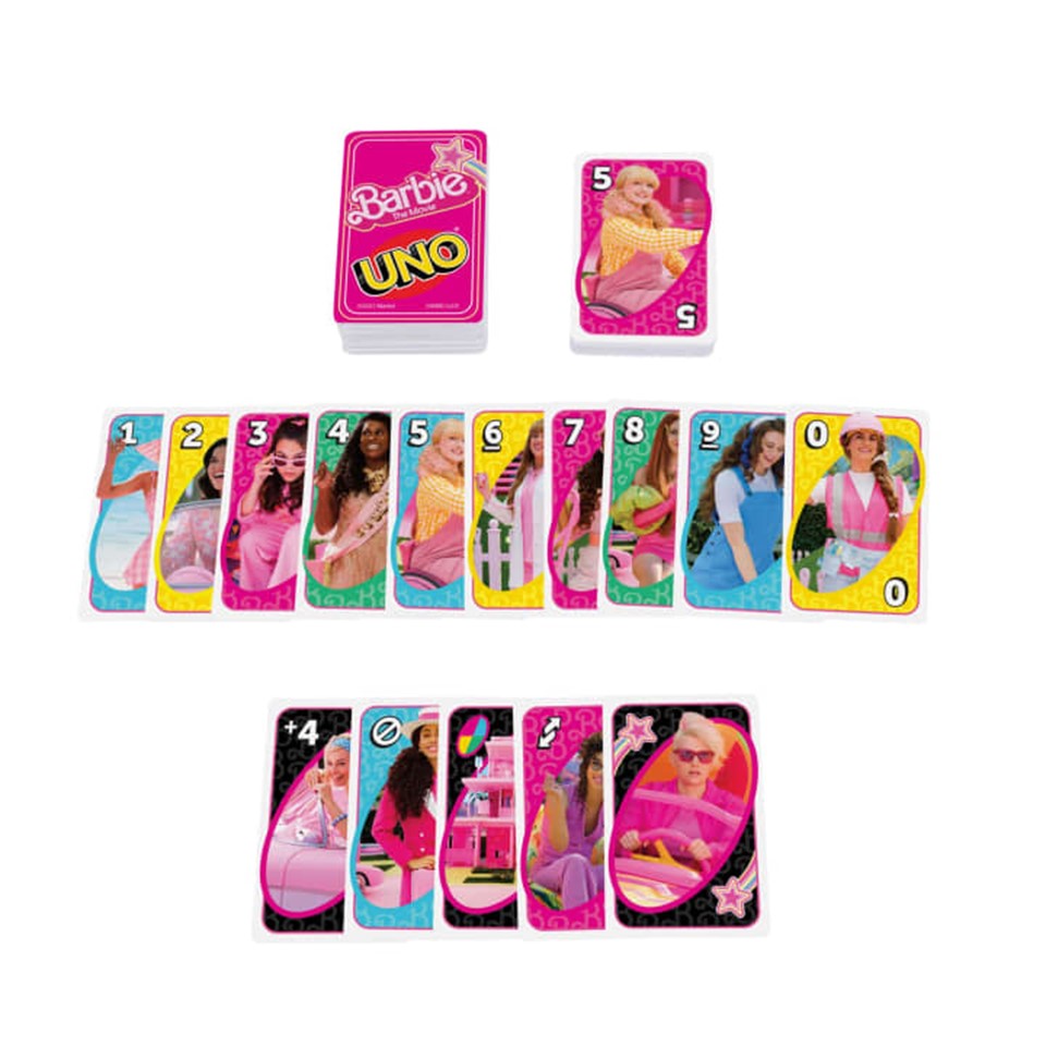 MATTEL GAMES HPY59 UNO Movie Barbie the Movie Card Game | Isetan KL Online Store