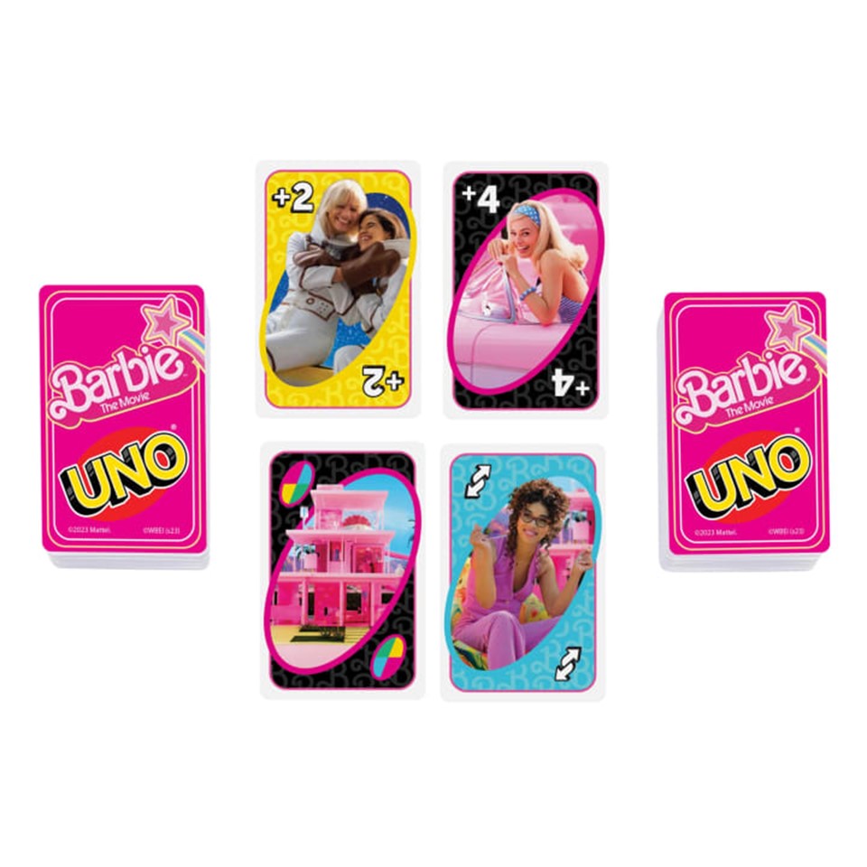 MATTEL GAMES HPY59 UNO Movie Barbie the Movie Card Game | Isetan KL Online Store