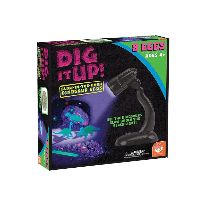 MINDWARE DIG IT UP Glow In The Dark Dinosaurs | Isetan KL Online Store