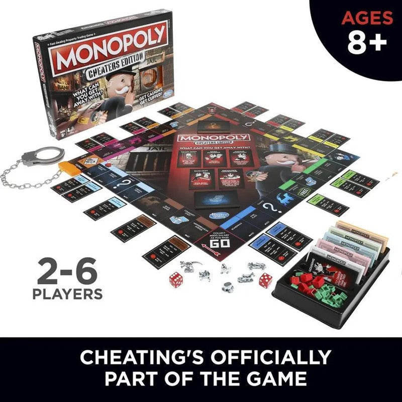 MONOPOLY E1871 Monopoly Cheaters Edition | Isetan KL Online Store