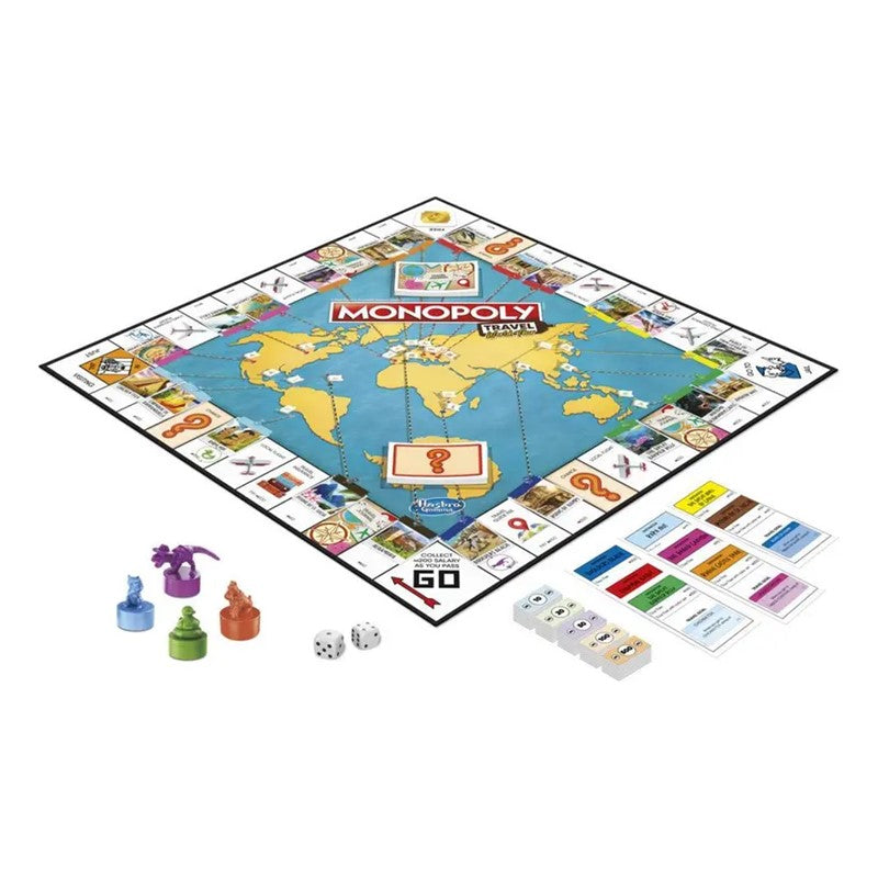 MONOPOLY F4007 Monopoly Travel World Tour | Isetan KL Online Store