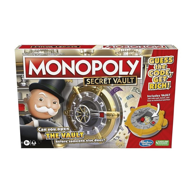 MONOPOLY F5023 Monopoly Secret Vault | Isetan KL Online Store