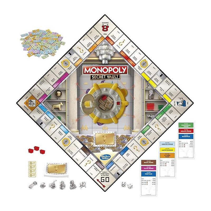 MONOPOLY F5023 Monopoly Secret Vault | Isetan KL Online Store