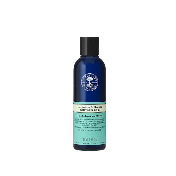 NEAL'S YARD REMEDIES Geranium & Orange Shower Gel | Isetan KL Online Store