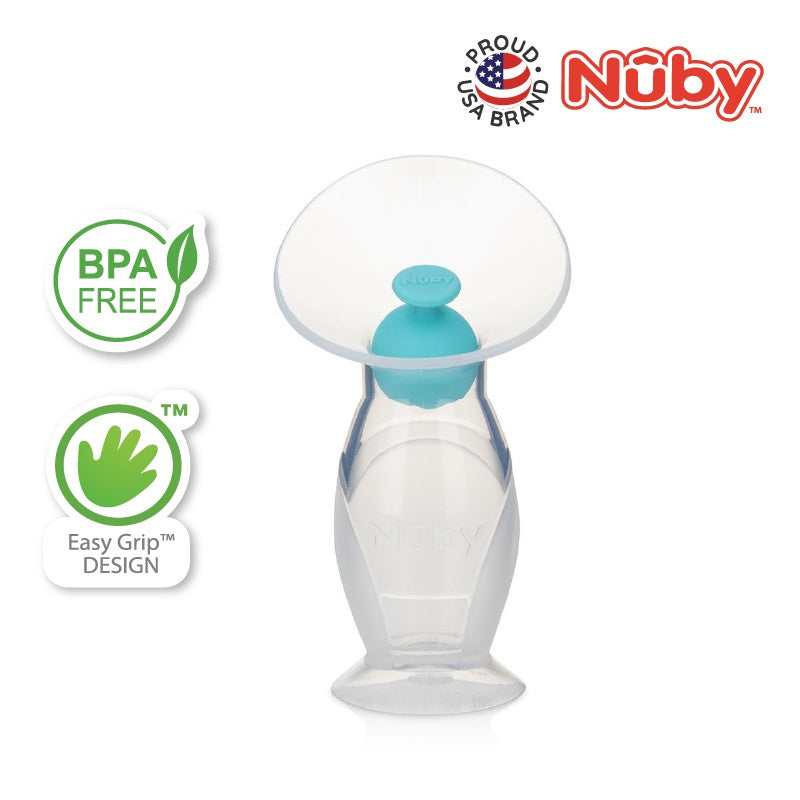 NUBY NB50550 Comfort Manual Silicone Breast Pump (Milk Collector) | Isetan KL Online Store