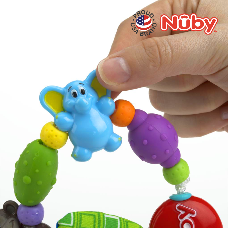 NUBY NB650 Safari Loop Teether Necklace | Isetan KL Online Store