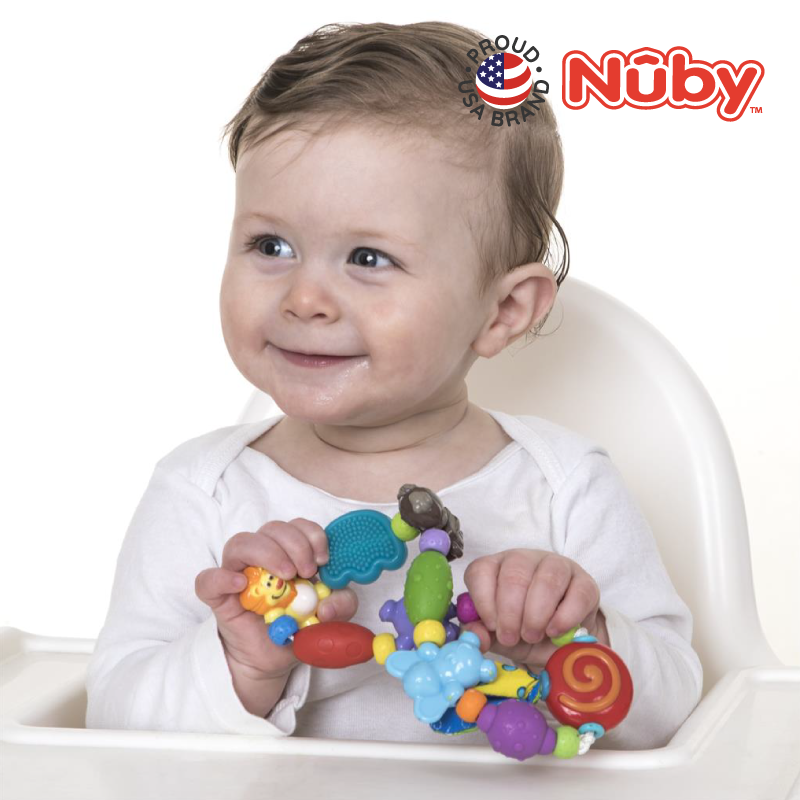 NUBY NB650 Safari Loop Teether Necklace | Isetan KL Online Store