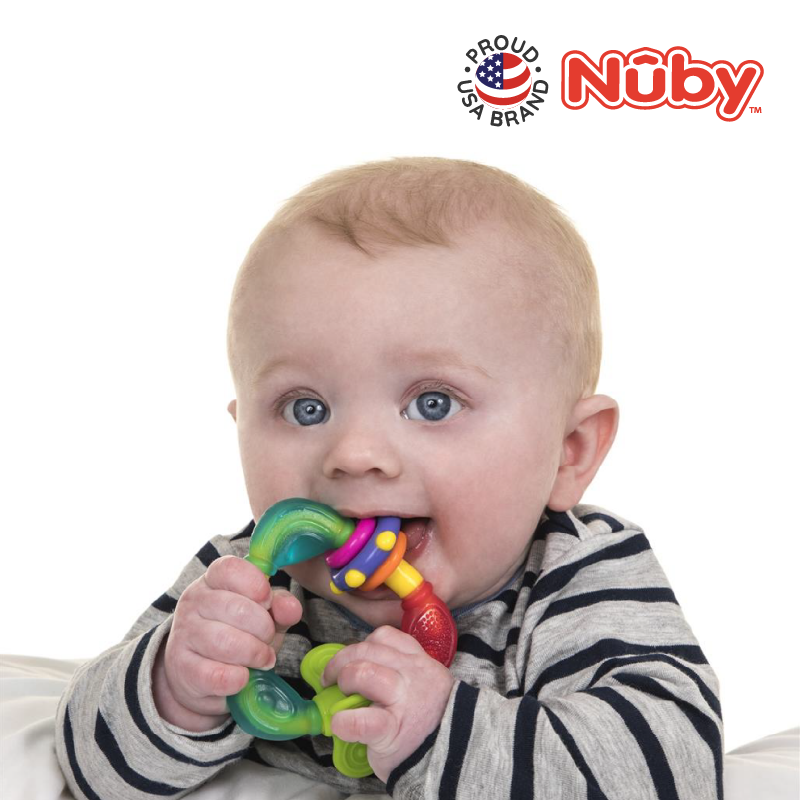 NUBY NB664 Triangle Teether & TPE (1pc) | Isetan KL Online Store