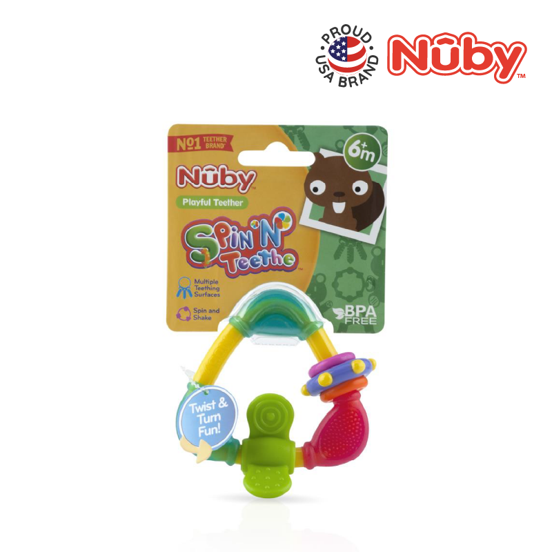 NUBY NB664 Triangle Teether & TPE (1pc) | Isetan KL Online Store