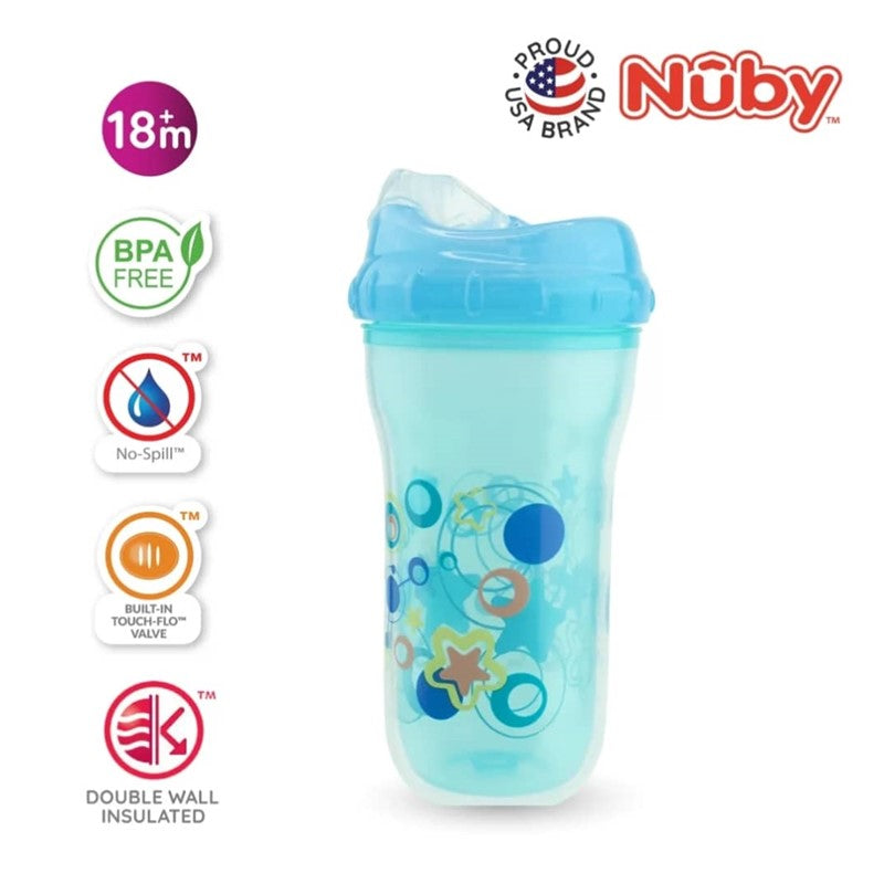 NUBY NB9953 Nuby 1Pk 9oz/270ml Insulated Cup wt New Sipper Top | Isetan KL Online Store