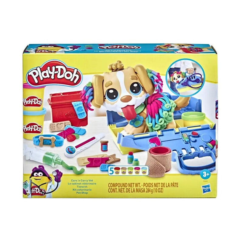 PLAY-DOH F3639 PD Care N Carry Vet | Isetan KL Online Store