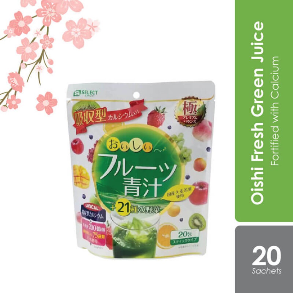 S SELECT [Clearance] Oishi Fruits Green Juice | Isetan KL Online Store