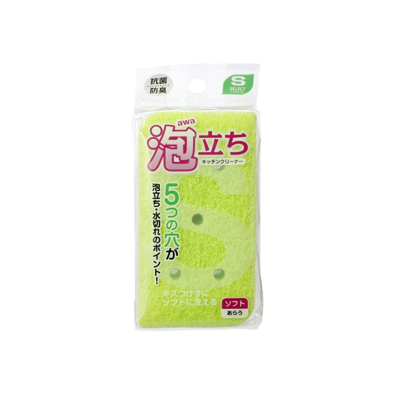 S SELECT Foaming Kitchen Cleaner Soft Sponge 1s | Isetan KL Online Store