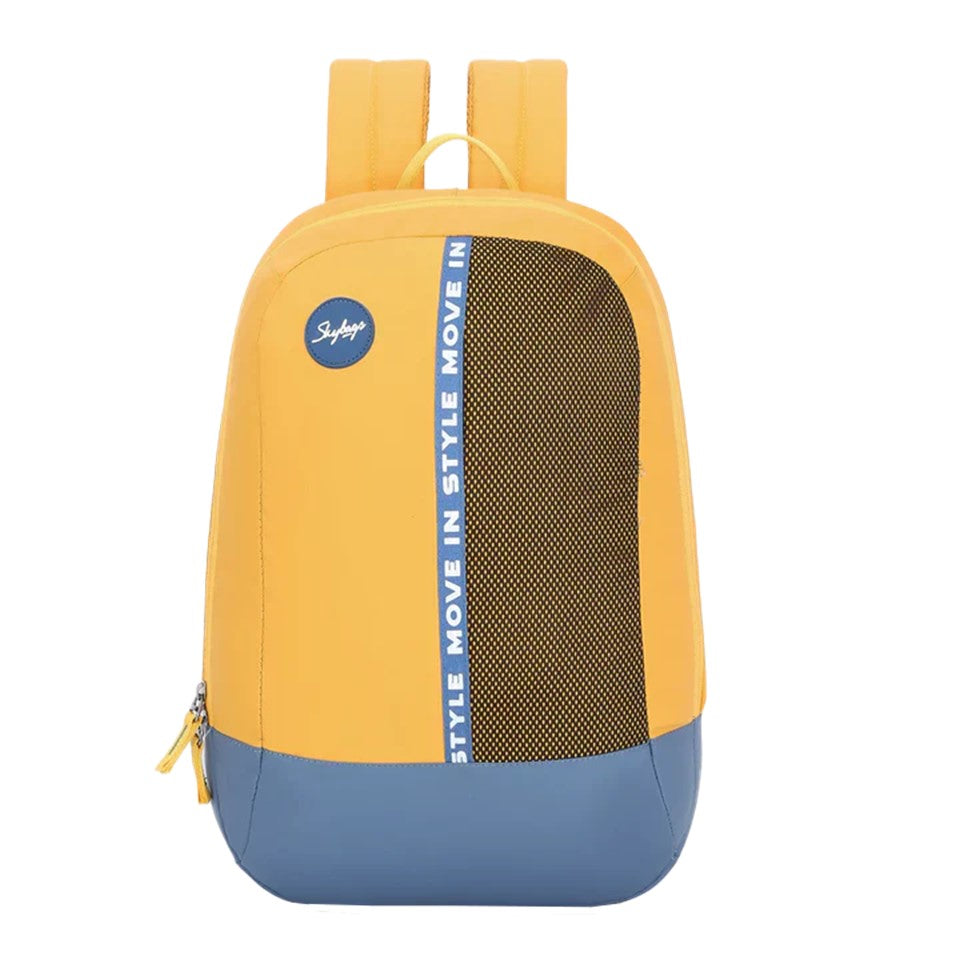 SKYBAGS Tribe Plus 04 College Backpack (Yellow) | Isetan KL Online Store