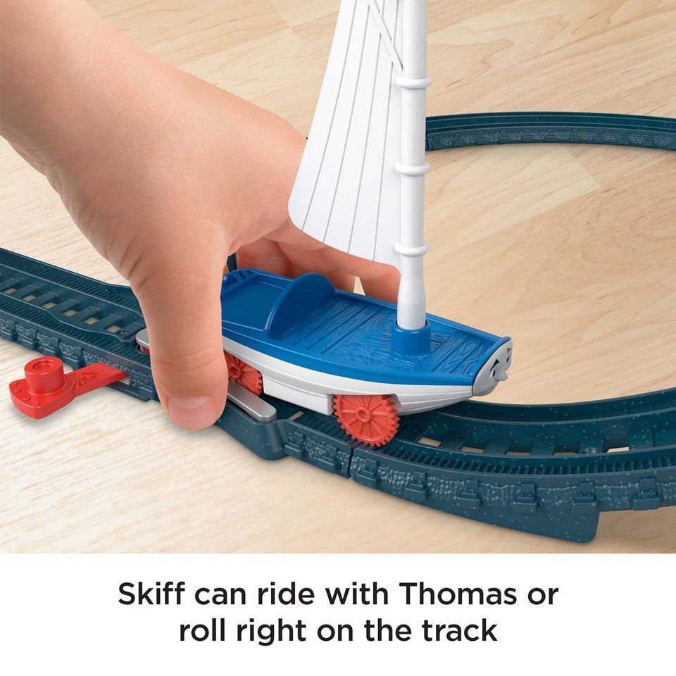 THOMAS & FRIENDS HGX65 Bridge Lift Thomas & Skiff (M) | Isetan KL Online Store