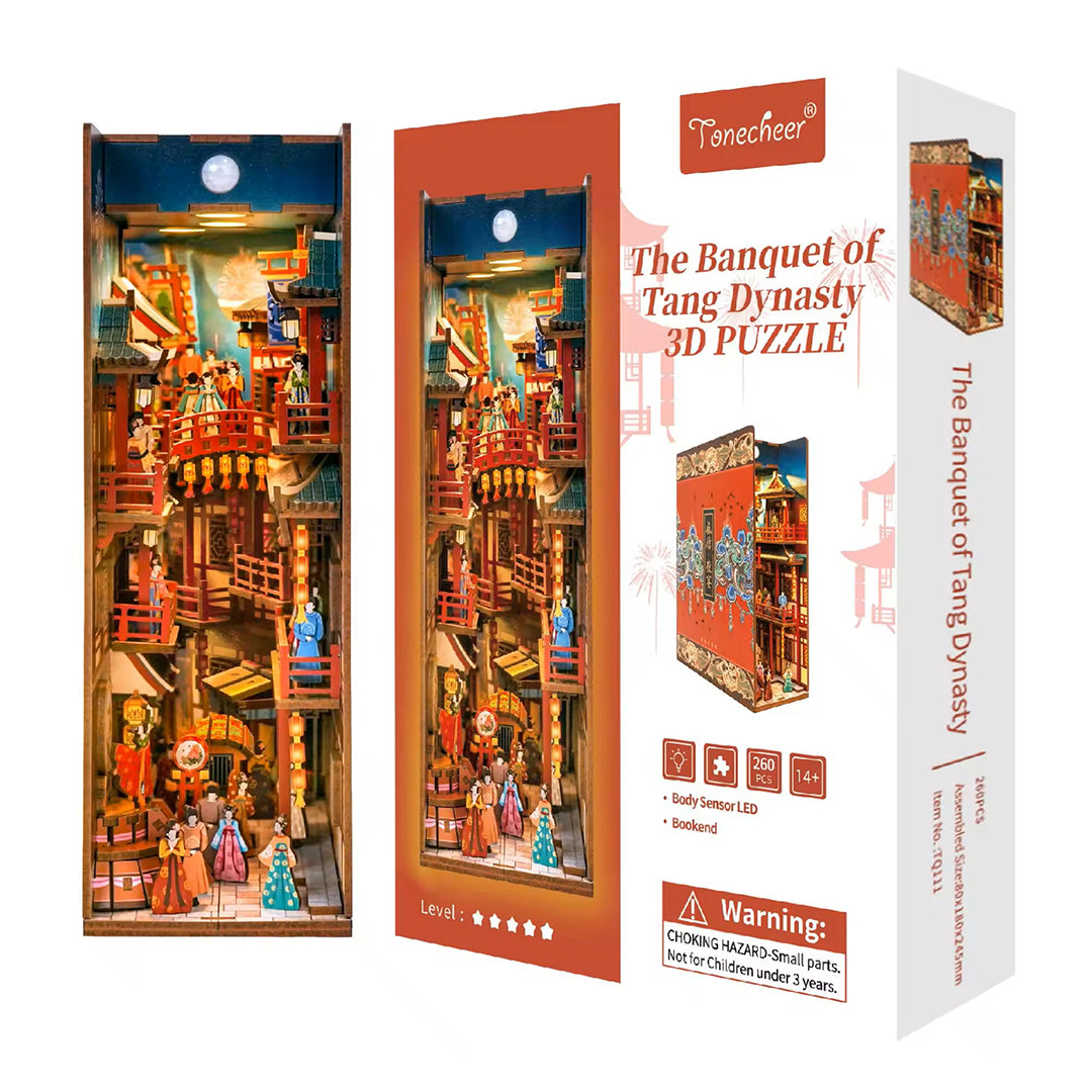 TONECHEER DIY Book Nook The Banquet of Tang Dynasty | Isetan KL Online Store