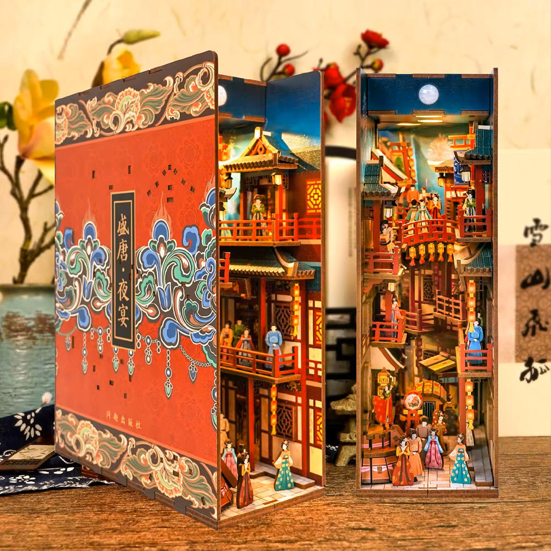 TONECHEER DIY Book Nook The Banquet of Tang Dynasty | Isetan KL Online Store