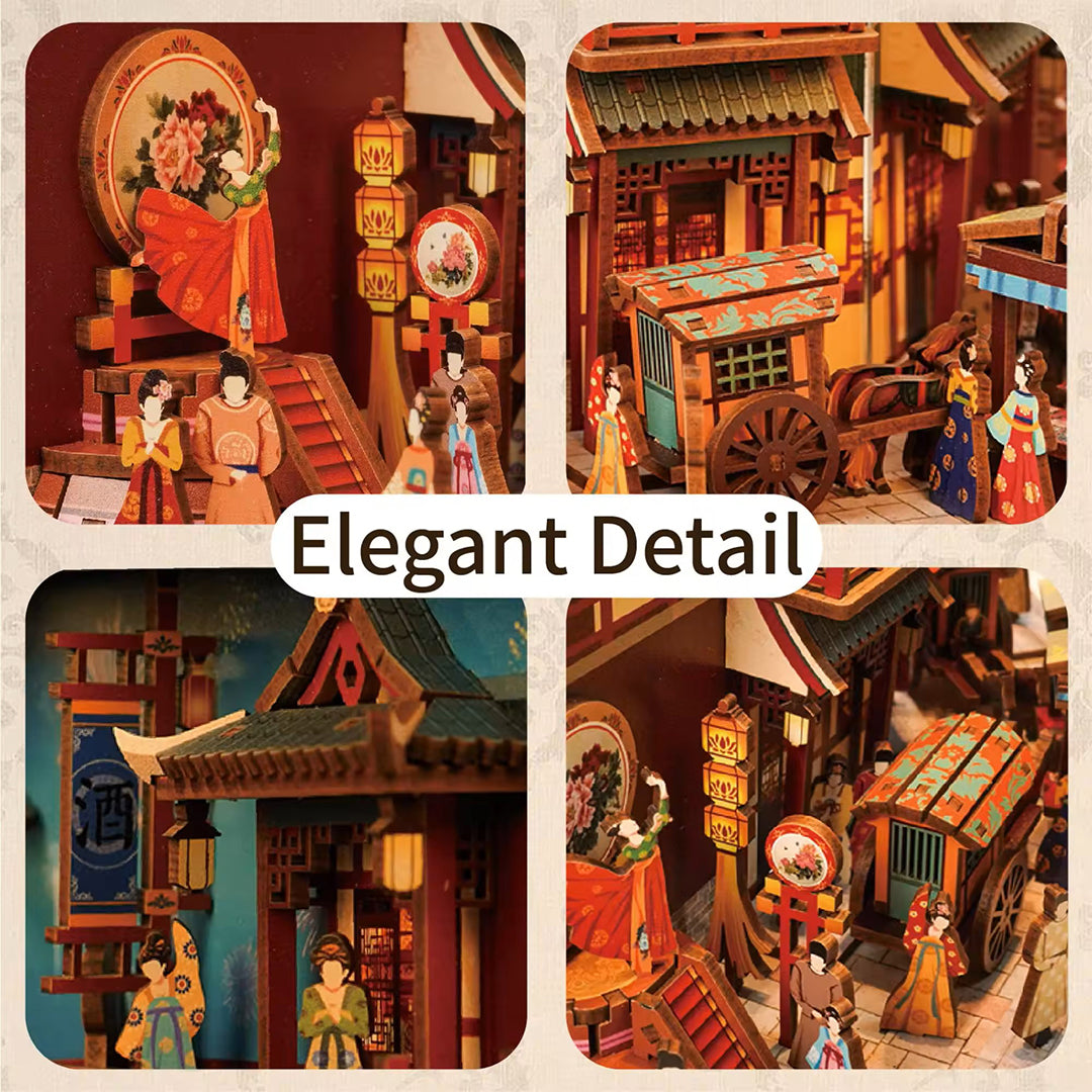 TONECHEER DIY Book Nook The Banquet of Tang Dynasty | Isetan KL Online Store