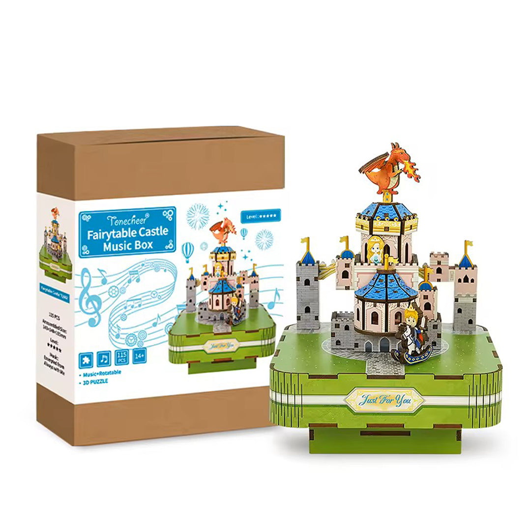 TONECHEER DIY Music Box Fairytale Castle | Isetan KL Online Store