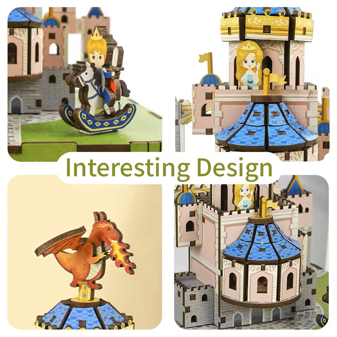 TONECHEER DIY Music Box Fairytale Castle | Isetan KL Online Store