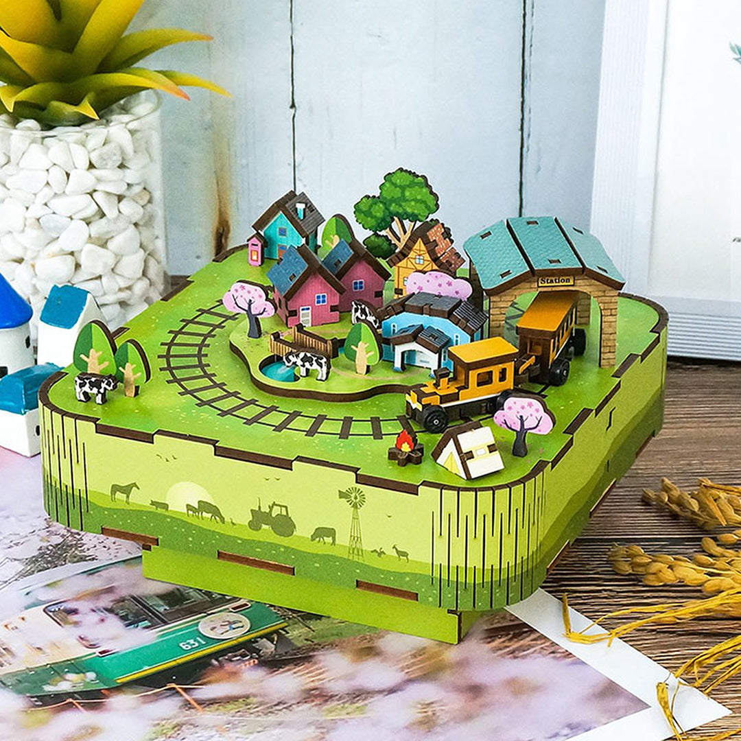 TONECHEER DIY Music Box Singing In the Meadow | Isetan KL Online Store