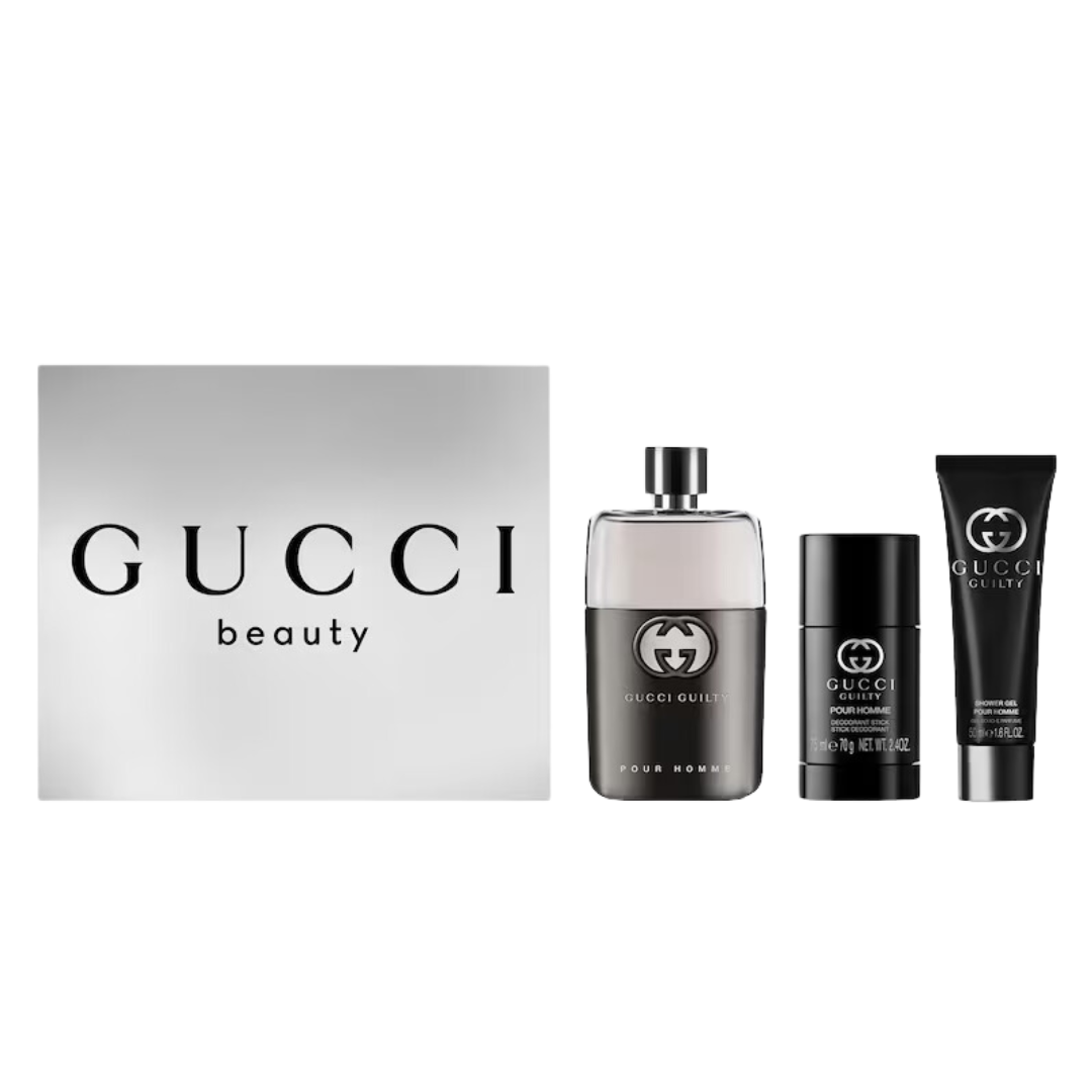 Xmas 2024 set: Gucci Guilty Pour Homme EDT 90ml (3pcs)