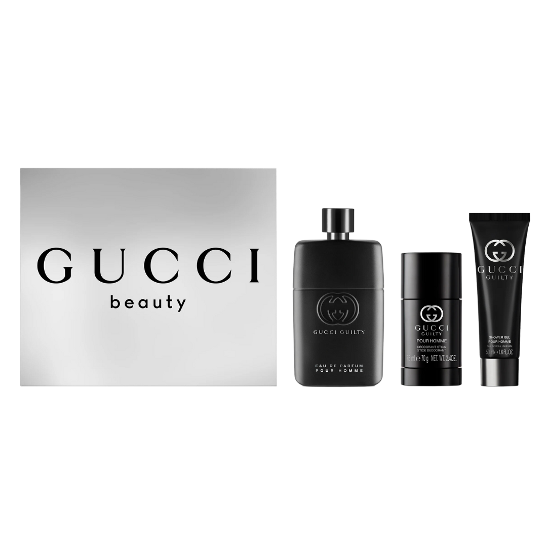 Xmas 2024 set : Gucci Guilty Pour Homme EDP 90ml (3pcs)