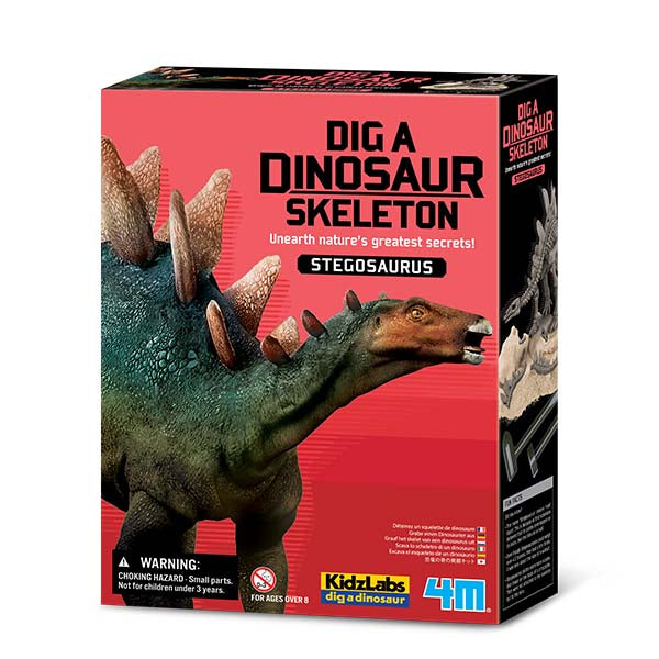 4M KidzLabs Dig a Stegosaurus Skeleton | Isetan KL Online Store