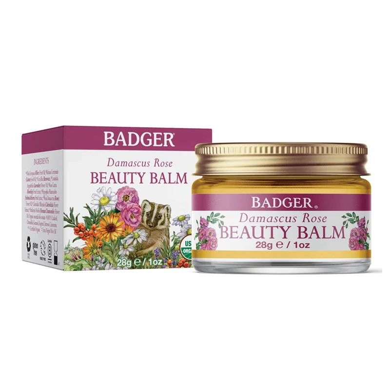 BADGER Damascus Rose Beauty Balm 28g | Isetan KL Online Store