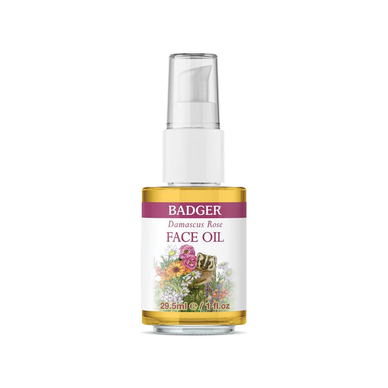 BADGER Damascus Rose Face Oil 29.5ml | Isetan KL Online Store