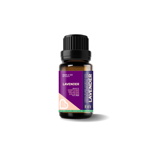 BAM & CO. Lavender Organic Essential Oil 10Ml | Isetan KL Online Store