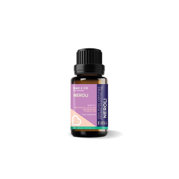 BAM & CO. Neroli Organic Essential Oil 10Ml | Isetan KL Online Store