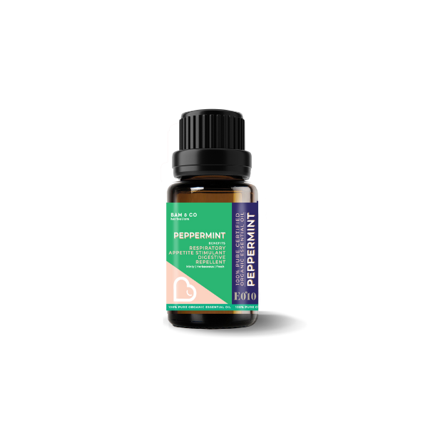 BAM & CO. Peppermint Organic Essential Oil 10Ml | Isetan KL Online Store