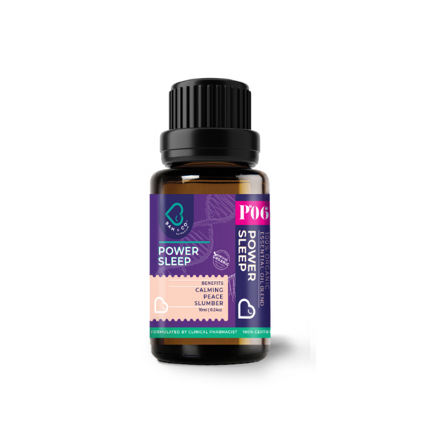 BAM & CO. Power Sleep Organic Essential Oil 10Ml | Isetan KL Online Store