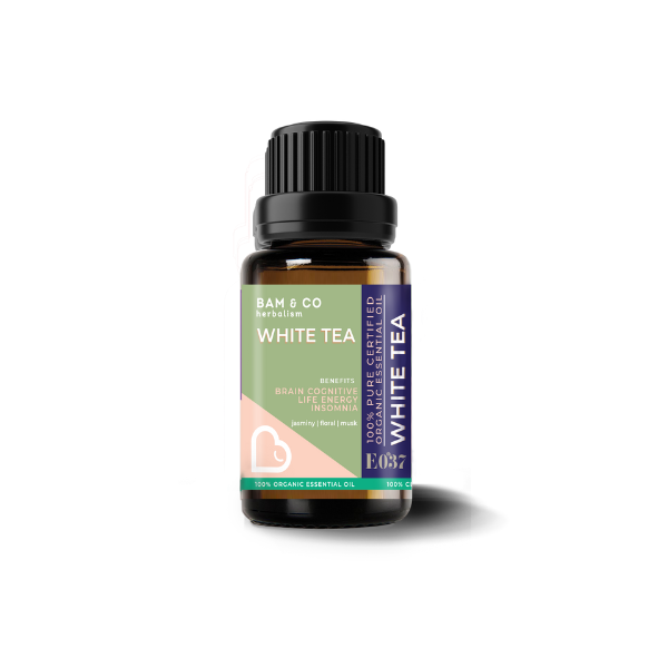 BAM & CO. White Tea Organic Essential Oil 10Ml | Isetan KL Online Store