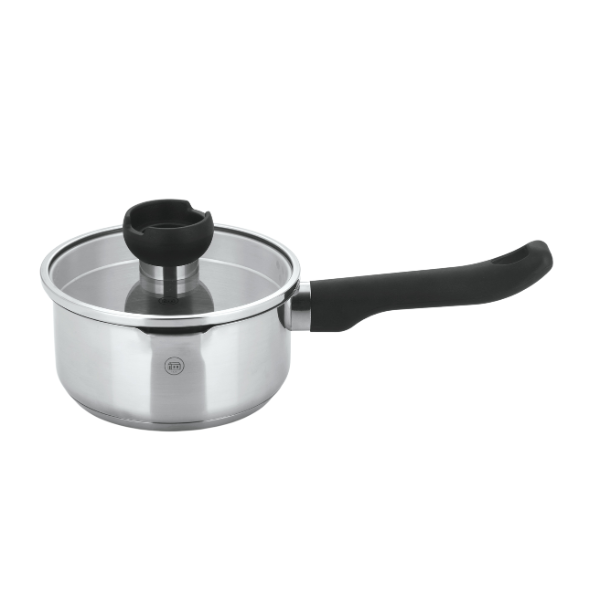 CS-KOCHSYSTEME CS ARON Saucepan with Lid (16x7.5CM) | Isetan KL Online Store