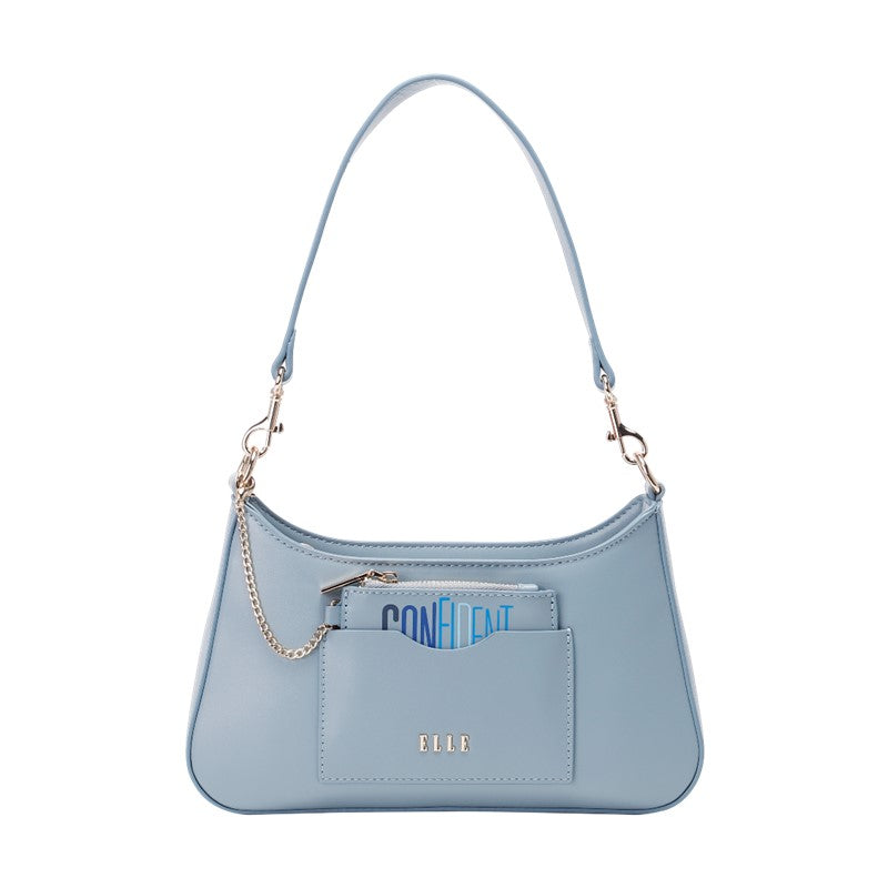 ELLE Color Therapy Shoulder Bag (Smoky Blue) | Isetan KL Online Store