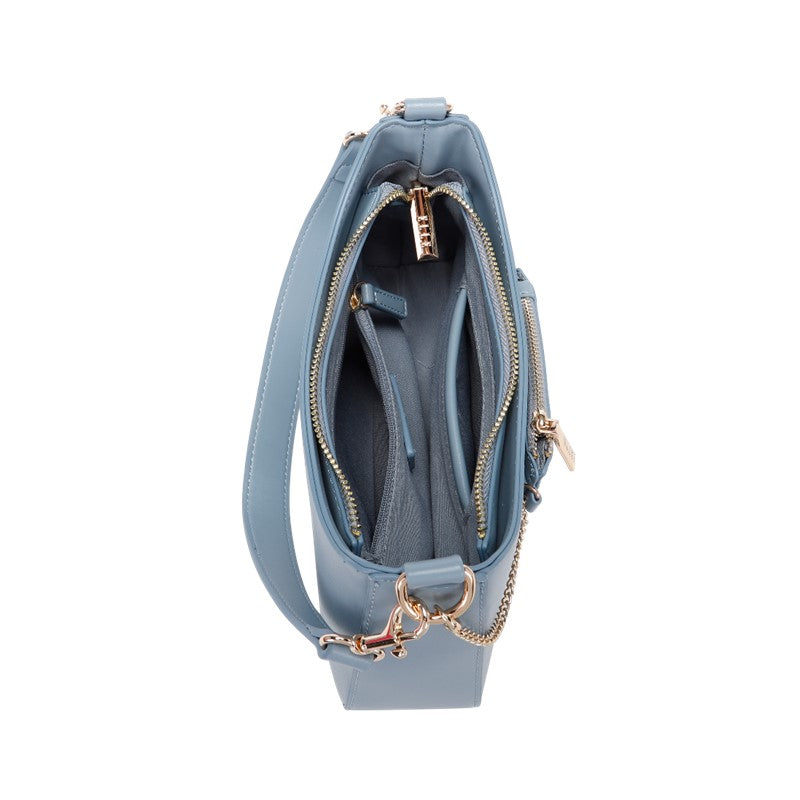 ELLE Color Therapy Shoulder Bag (Smoky Blue) | Isetan KL Online Store