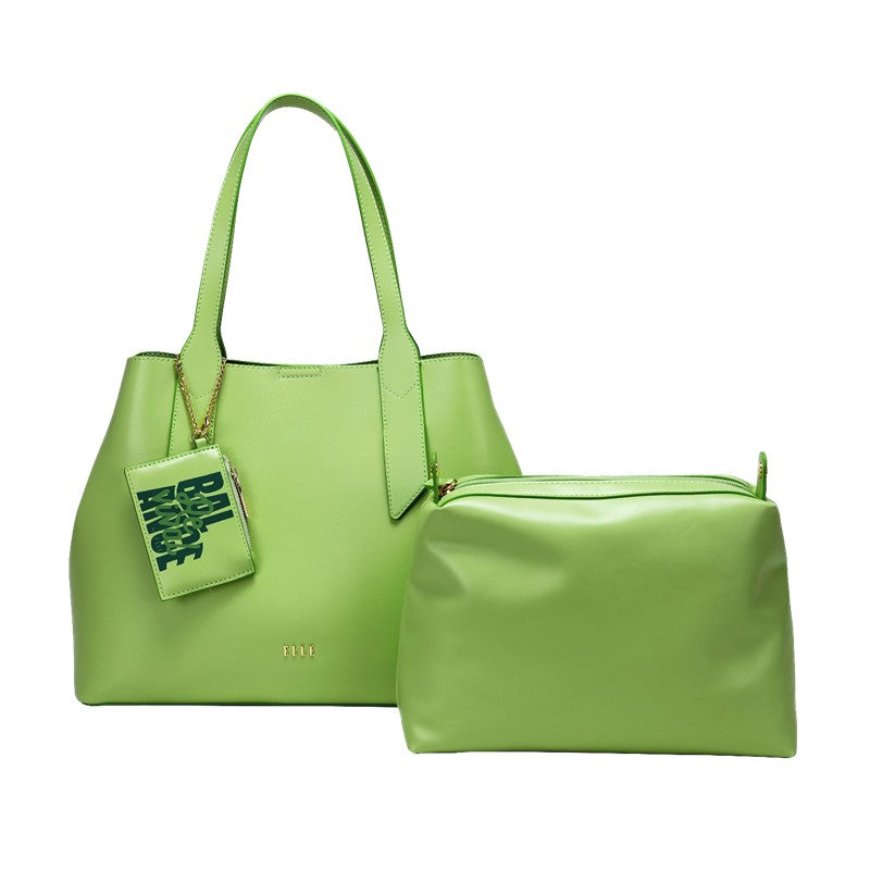 ELLE Color Therapy Tote Bag (Light Green) | Isetan KL Online Store