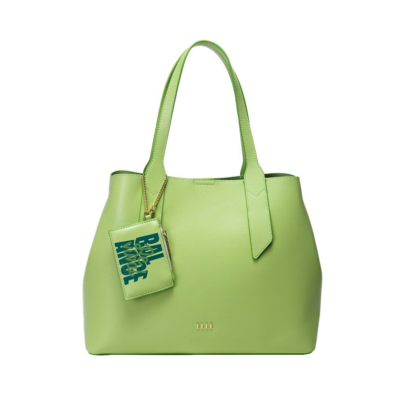 ELLE Color Therapy Tote Bag (Light Green) | Isetan KL Online Store